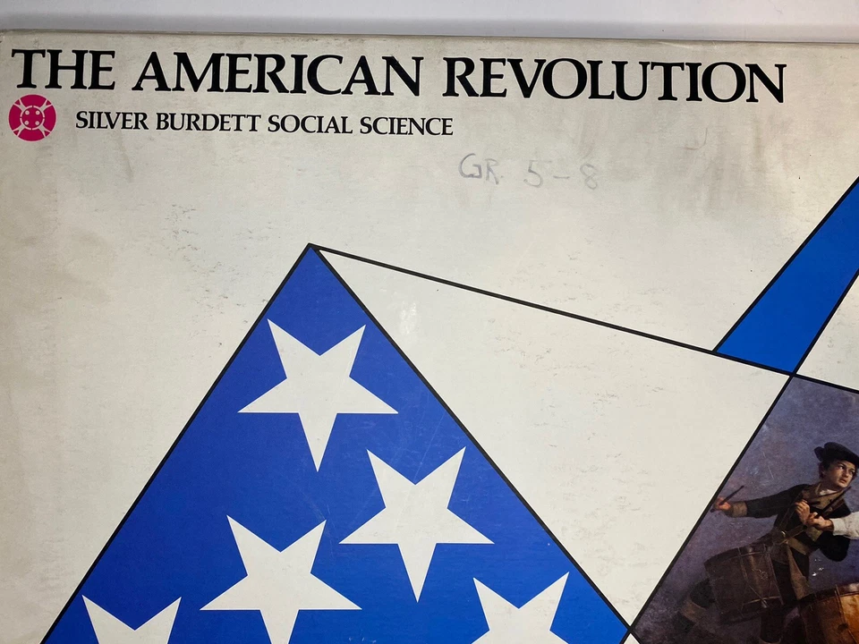 70's Vintage Teacher Manual of The American Revolution & Large Patriotic Poster - Image 3 of 4