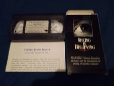 Seeing Is Believing 1991 VHS Tape Anti-Abortion Pro-Life Christian Documentary 