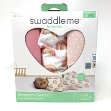 SwaddleMe by Ingenuity Original Swaddle - Rainbows - S/M - 0-3 Months - 3pk