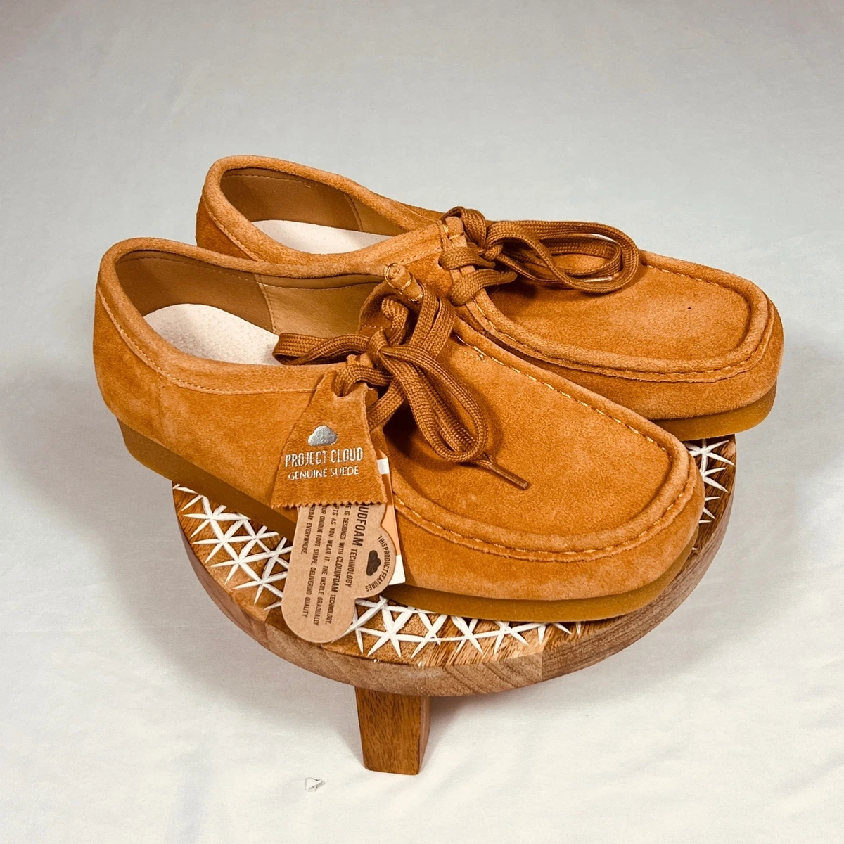 Moccasin Suede Lace Up Flats for Women for sale | eBay