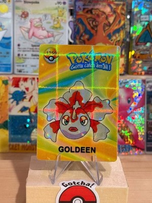 Classic 1999 Pokemon Vending Prism Sticker - Goldeen Gallery #1359