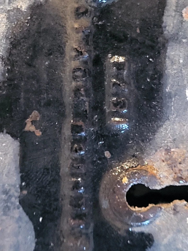 Lote de pestillos de manija de puerta antigua arquitectónica de colección - Modelo T Ford Mount Foto 2 de 4