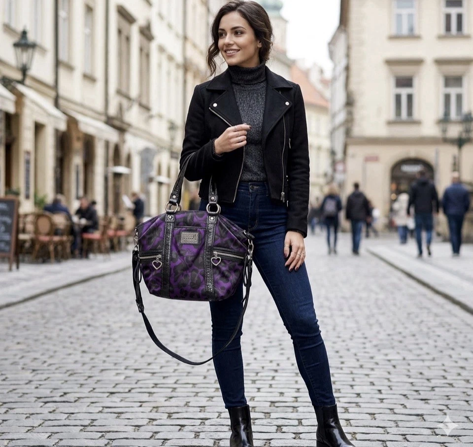 Coach Poppy Tote Purple Bags & Handbags for Women for sale | eBay