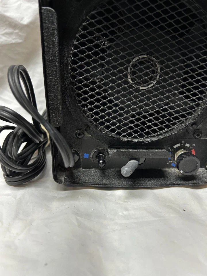 Horno de Disco Pelonista Vintage 1500W-II Portátil Calentador de Cerámica Negro PROBADO Foto 3 de 4