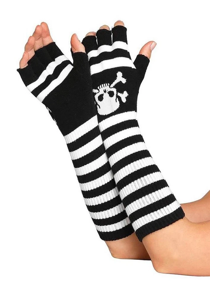 Gants de pirates sans doigts - Excellent accessoire au cas où il ferait plus - Photo 1/1