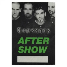 Godsmack 1999 Voodoo Concert Tour Aftershow Backstage Pass