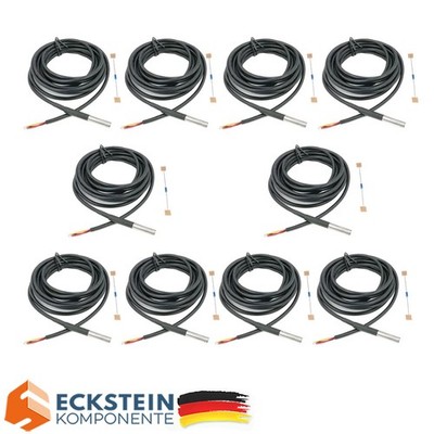 10/5/3x DS18B20 Wasserdicht Digital Temperatur Sensor Modul LS4G Mit Widerstände