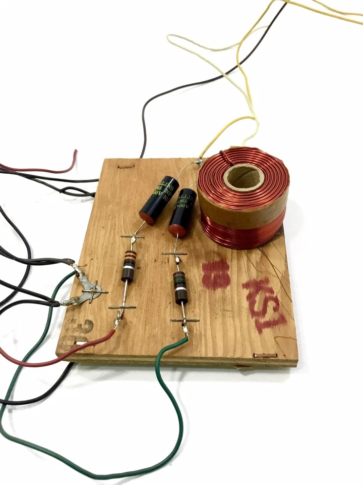 Винтажный кроссовер Fisher из старого динамика протестирован работает идеально аудио - Изображение 3 из 4