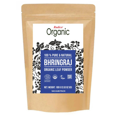 Radico Organic Bhringhraj-Blattpulver Vegan 100 g