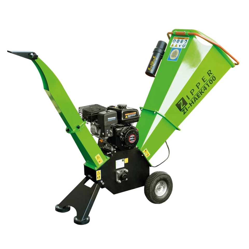 Broyeur À Végétaux Zipper ZI-HAEK4100 Broyeur De Jardin Essence 4100W - Photo 2/4