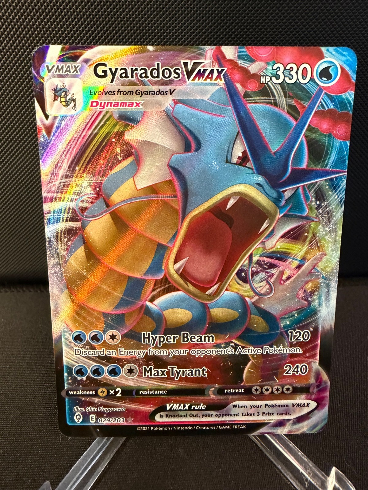 Gyarados VMAX -  Evolving Skies (2021) #29/203 | NM