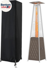Patio Heater Cover, Outdoor Propane Heater Covers for Pyramid Heater with Zipper