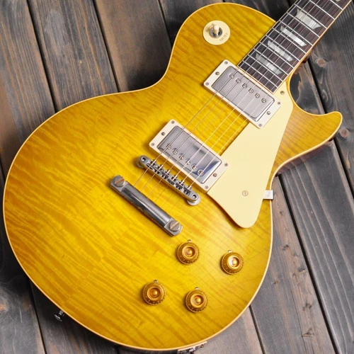 Gibson 1959 Les Paul Standard Reissue VOS Green Lemon Fade with hard case