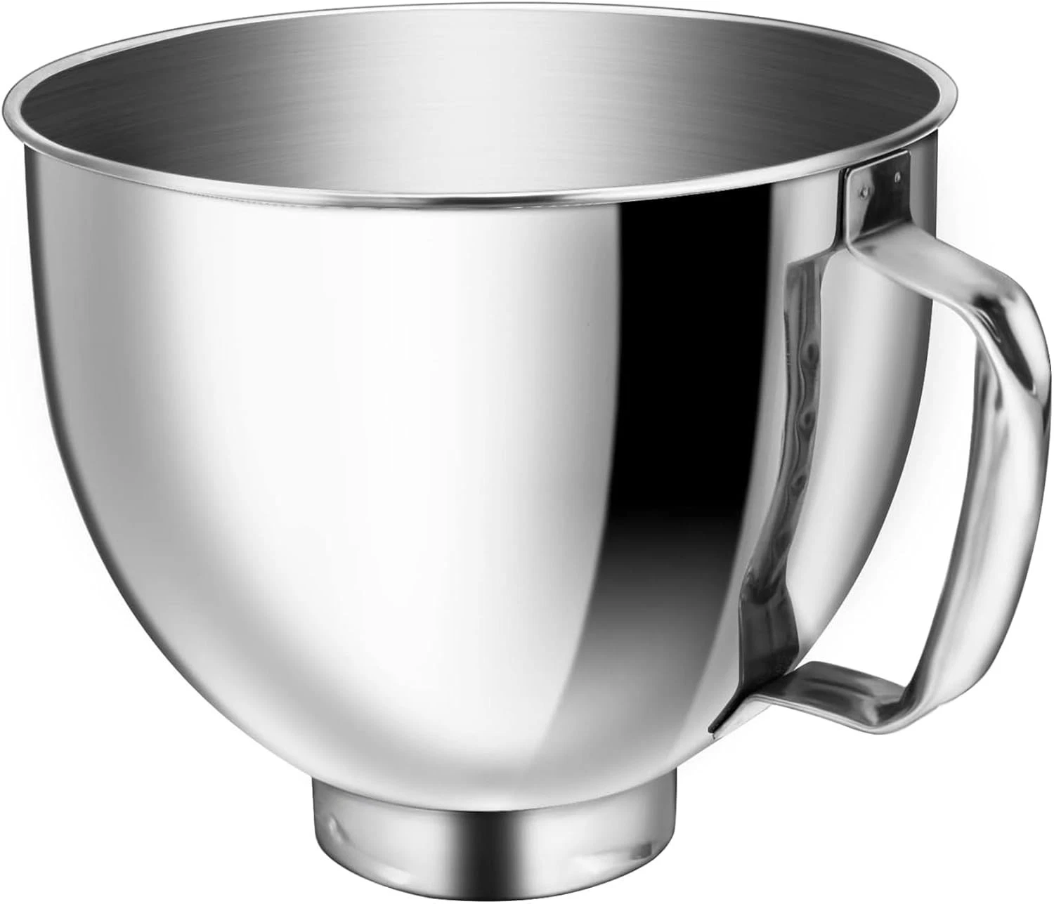 Food Grade Stainless Steel Mixer Bowl for KitchenAid 4.5-5QT Tilt-Head Mixers