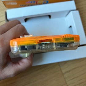 Bandai WonderSwan Wonder Swan WS Color Console Orange with Box Tested