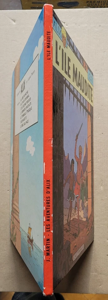Alix T 3 L' Île Maudite J MARTIN éd Casterman rééd - Photo 2/4