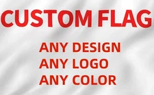 Custom Flag 2x3/3x5/4X6/5X8FT Any Size Any logo Double-Sided 3 Layer Banner 100D
