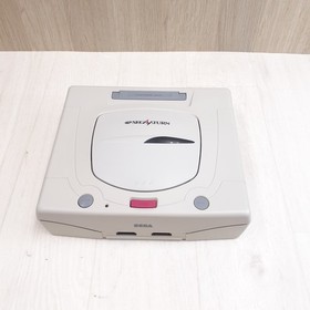 Sega Saturn console white bundle with 5 Games & 2 controllers Japan VF2  S.Rally