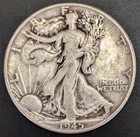 A Silver Walking Liberty Half Dollar 1945!