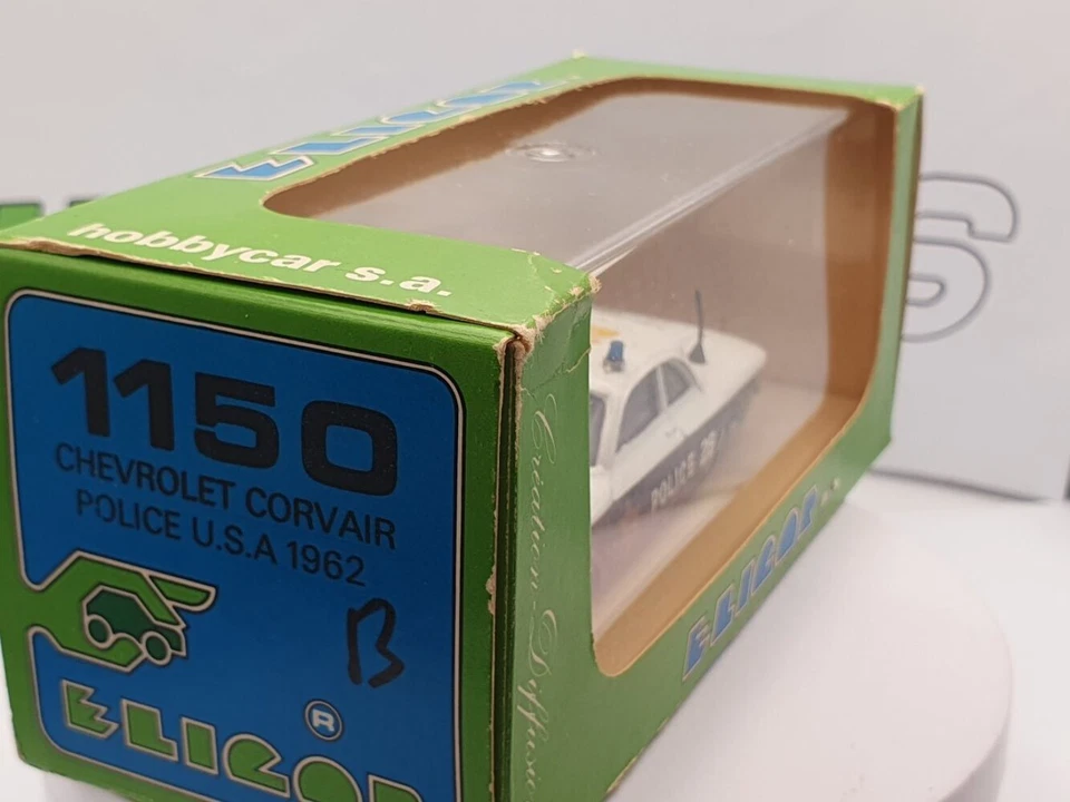 Chevrolet Corvair Police (1962) Eligor 1/43 Nero - Immagine 3 di 3