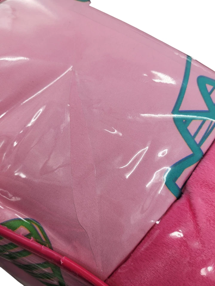 Edredón Shopkins Party Rosa Doble/Completo con Reverso de Felpa 71"X86" Bolsa DMG Foto 2 de 4