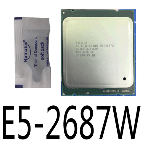 intel Xeon E5-2687W E5-2687W V2 E5-2690 E5-2690 V2 E5-2695 V2 CPU Processor - Picture 2 of 6