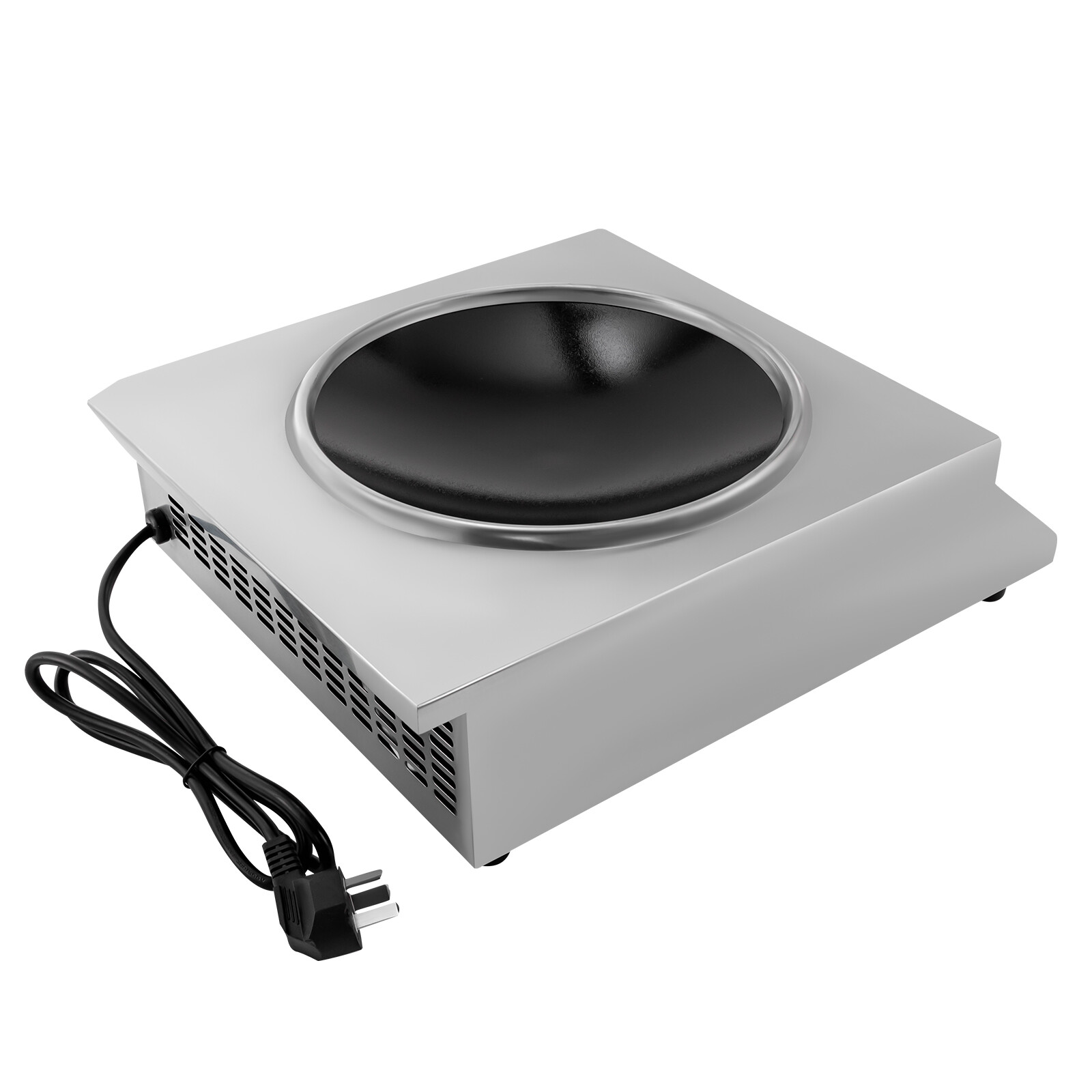 Commercial Concave Induction Cooker Cooktop Electric Wok Burner Stove