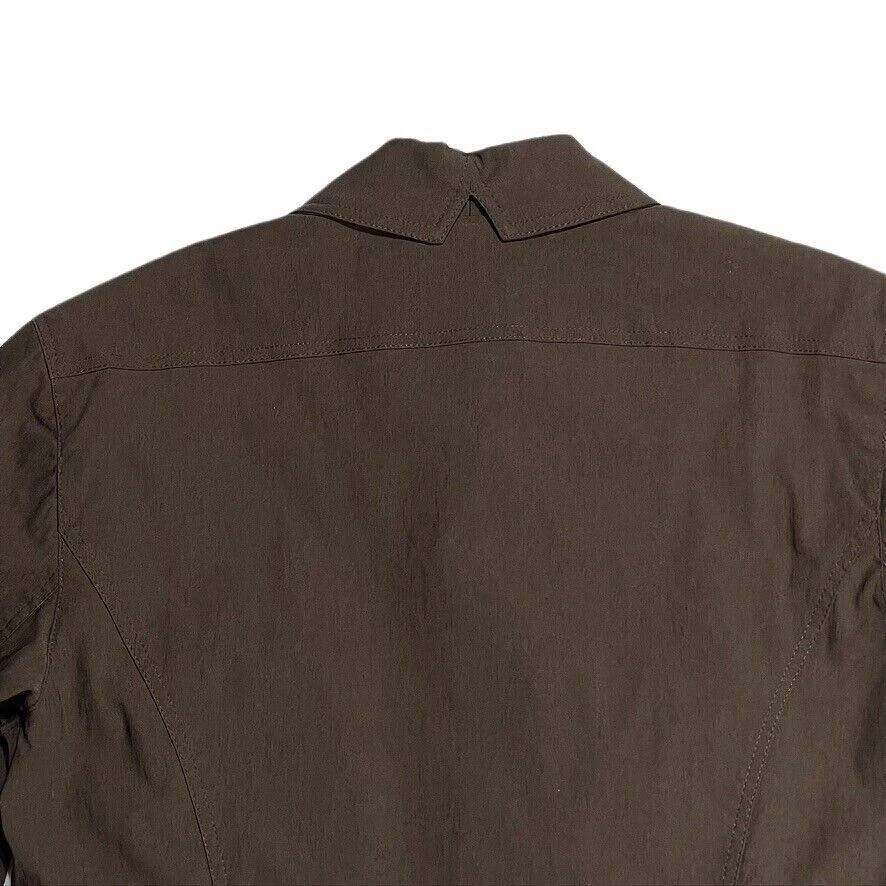 Chaqueta Blazer Geronimo By Stephen DiGeronimo Mujer Marrón Talla 12 Mezcla de Algodón Foto 3 de 4