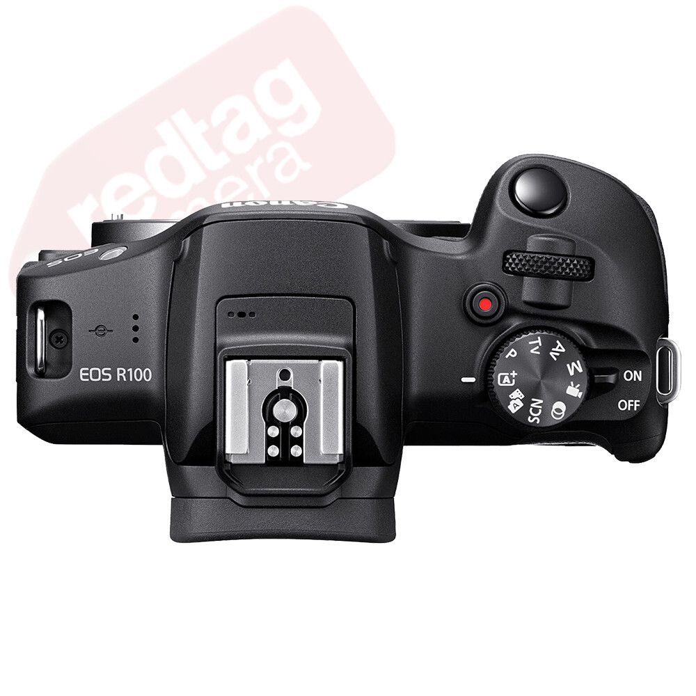 Canon EOS R100 Mirrorless Camera with 18-45mm Lens - Black Canon EOS R100 Mirrorless Camera with 18-45mm Lens - Black