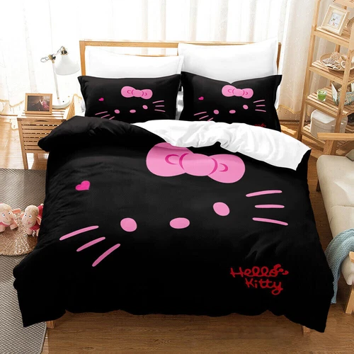Hello Kitty Series Duvet/Quilt/Doona Cover Single/Double/Queen/King Bedding Set - Bild 7 von 43