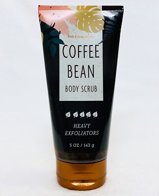 1 Bath & Body Works COFFEE BEAN Heavy Exfoliators Body Scrub 5 oz