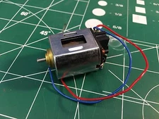 Cox TTX-250 can side drive 36D motor 1/24 slot car From Mid America 1364