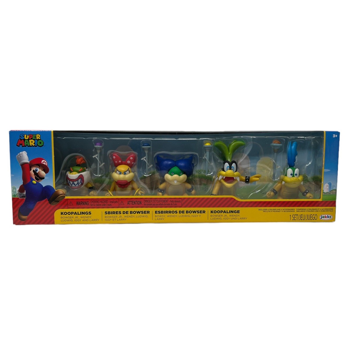 Nintendo Super Mario- Koopalings Figures 2 1/2
