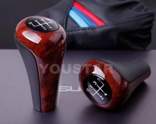 UK STOCK Elegant BURL WOOD 5 Speed Manual Gear Knob BMW E30 E36 E46 E39 Z3 X5