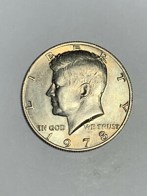 1978 Clad Kennedy Almost Uncirculated to Uncirculated Half Dollar