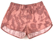 The North Face Womens Printed Class V Shorts Rose Dawn Dye Stretch Size M