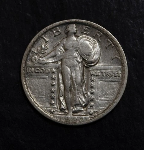 1920 Standing Liberty Quarter XF  Lot 4006