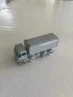 Matchbox lesney Mb 10  8 wheel Foden sugar container repainted in grey colour