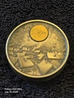 LUCKY RIPS “REINDEER ECLIPSE” 3OZ .999 SILVER & 2GRAMS .999 GOLD INLAY SERIAL#06