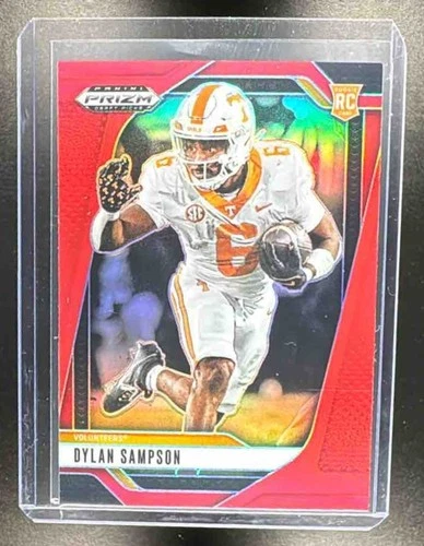 2025 Panini Prizm Draft Picks Dylan Sampson Red /399 #122 RC Volunteers