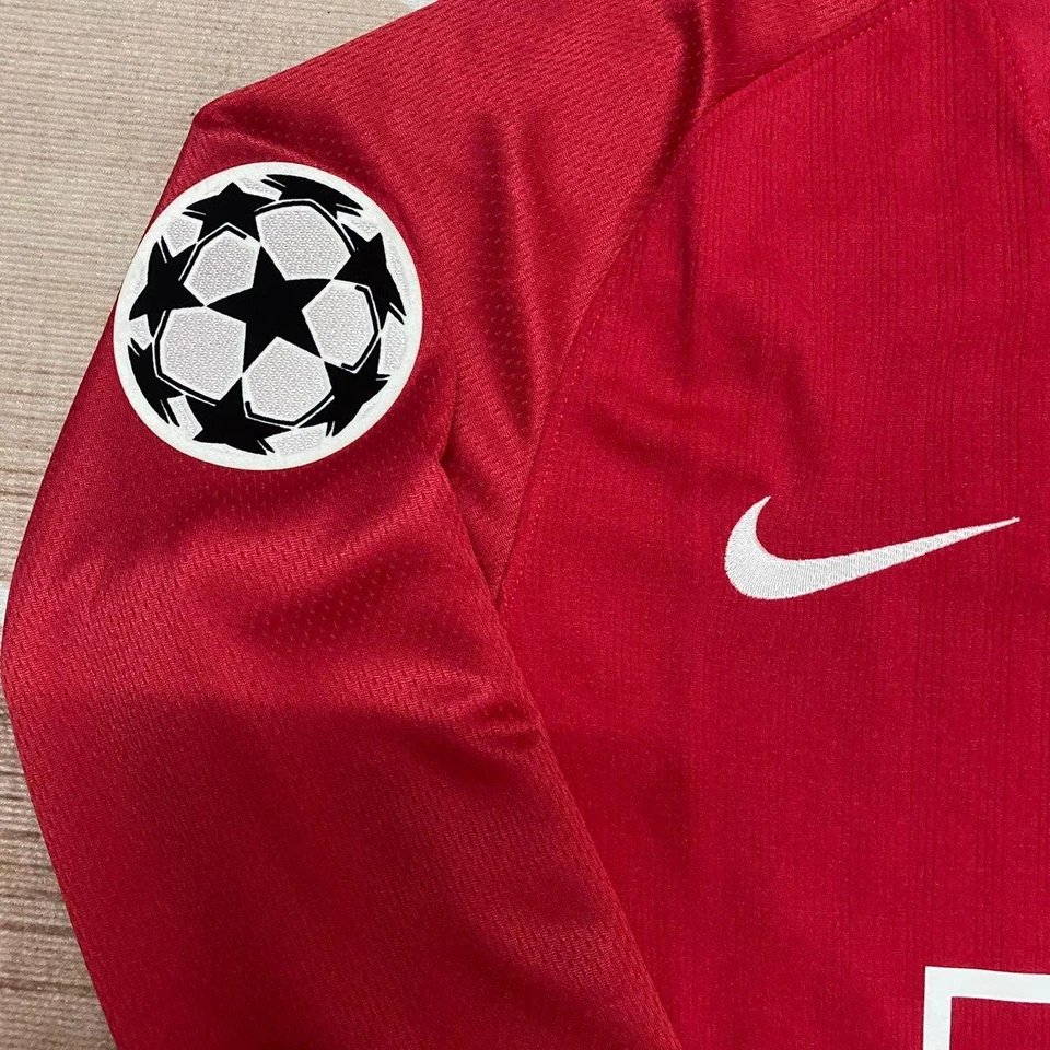 Camiseta Manchester United 2007/2008 local manga larga - Cristiano Ronaldo #7 - Imagen 4 de 4