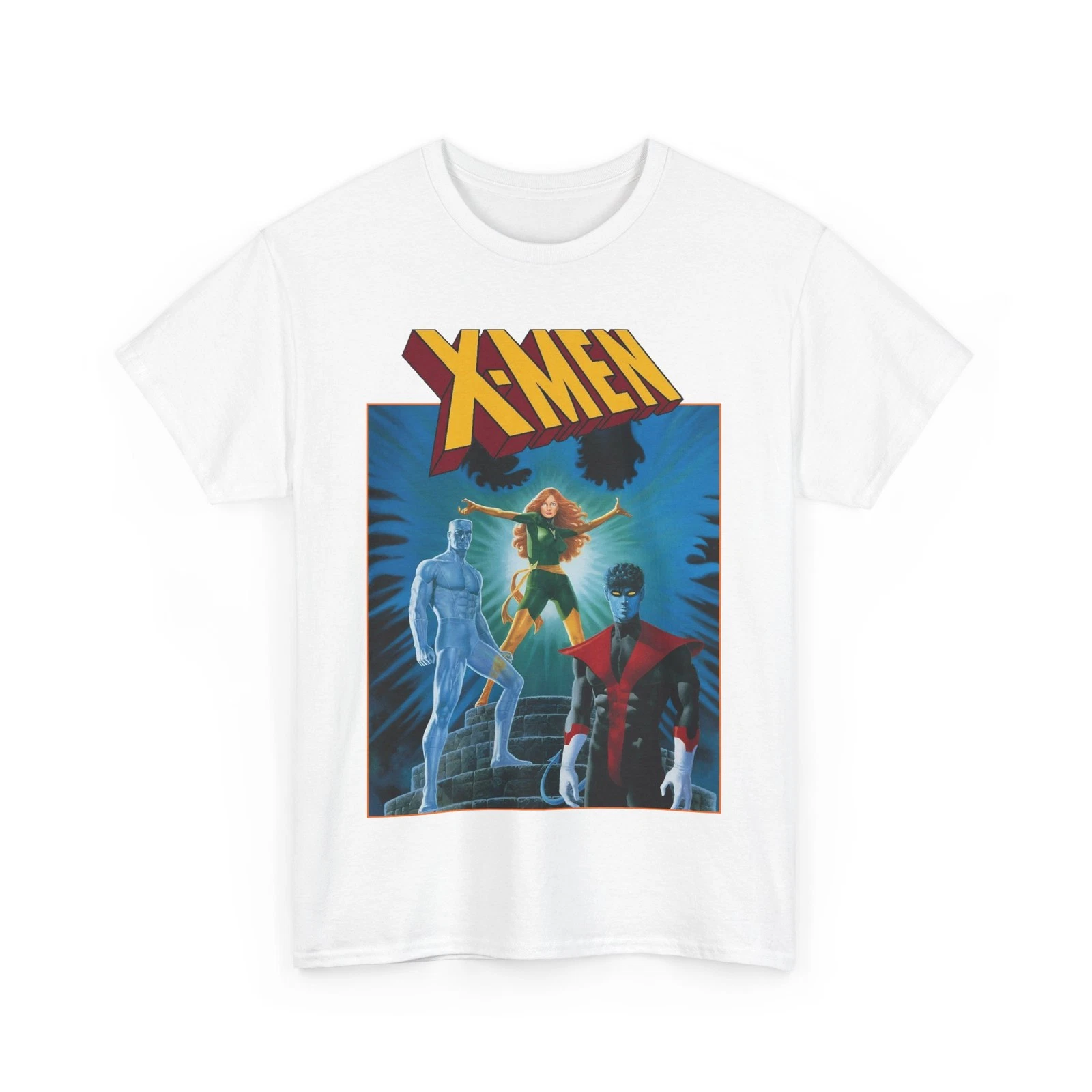 X-Men T-Shirt - Paul Gulacy Art - Phoenix, Nightcrawler - Bizarre Adventures