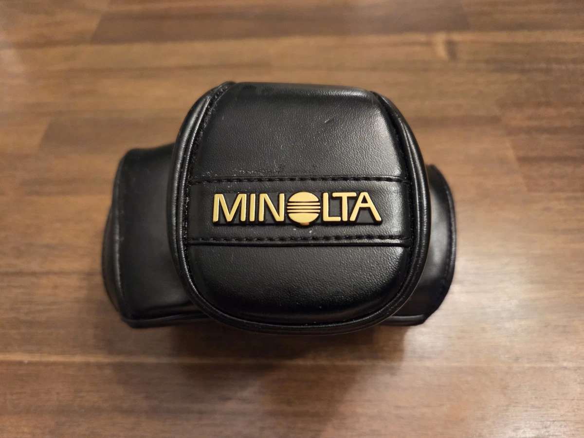 Minolta POCKET AUTOPAK 250 　専用の黒いレザー調ケース Minolta POCKET AUTOPAK 250 専用の黒いレザー調ケース Leather Camera