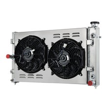 3 Row Aluminum Radiator Fan Shroud Relay For 2005-2006 Gto Monaro Ls-2 Engine