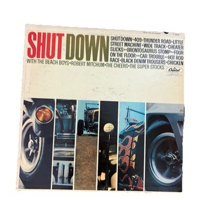 Shut Down Beach Boys & Various Performers Orig  LP Capitol Records VG+ / NM VTG