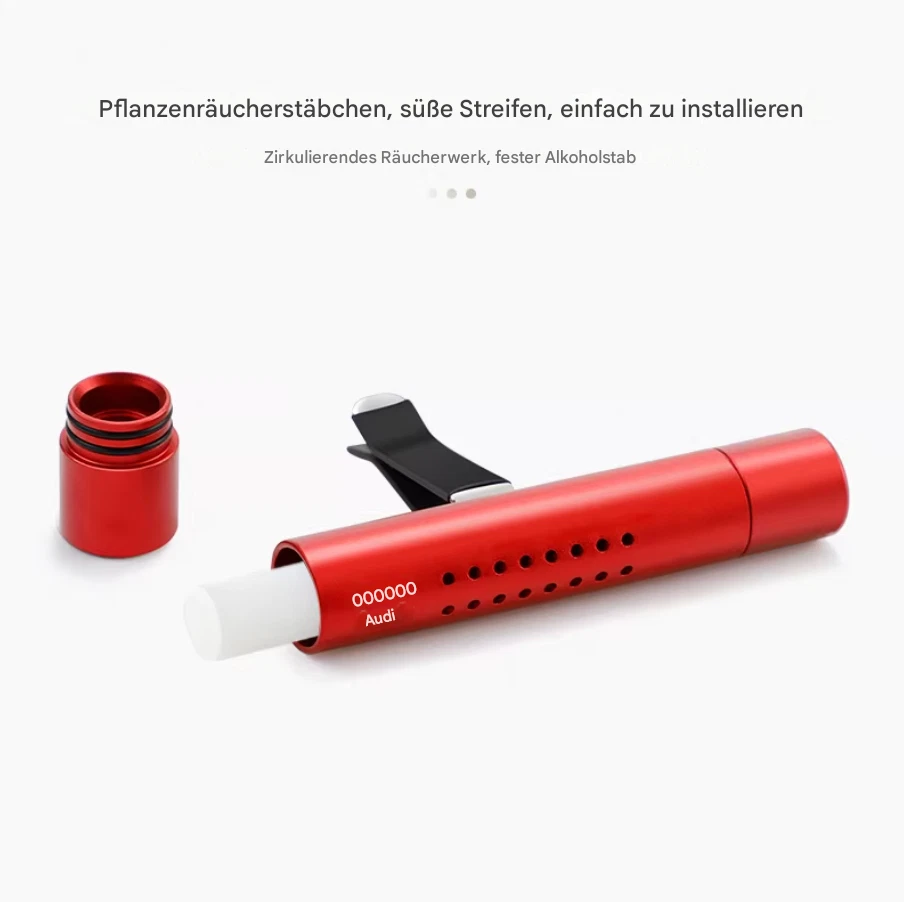 Auto Lüftung Parfüm Clip Diffusor Duftspender Audi Pendant A1 A3 A4 A5 A6 A7 Q5 - Bild 2 von 4