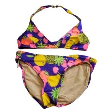 Vintage Y2K Catalina Fruit Print Bikini Set l Size Small