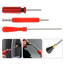 64Disassembly and Installation Kit 40 Brass Valves 20 Valve Caps Valve Core Tool