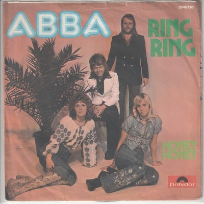ABBA   Ring Ring   Honey Honey   Polydor 2040 120 -   1974   German 7 -Single