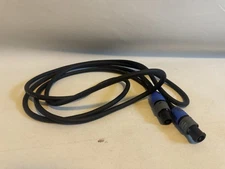 Live Wire Elite Speaker Cable 2x12ga Conductors w/ Neutrik NL2FC 5ft